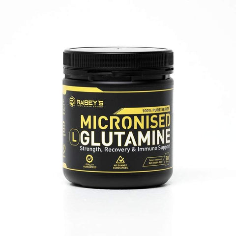 Raisey's Micronised L-Glutamine Pure 350g.